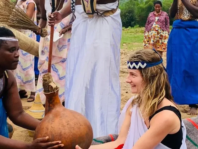 Authentic local expperience. Hands-on cultural exchange tour in Rwanda, learning traditional dance and wedding customs.