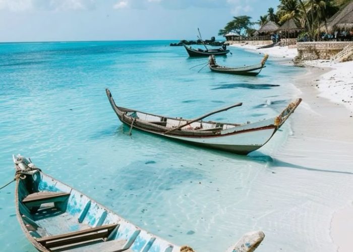 Clear waters, sandy beaches, and breathtaking views in Zanzibar.
