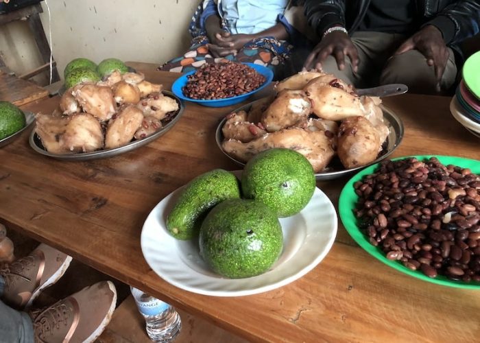 Avocados-and-Beans-in-Rwanda Local food Eat like a local in Rwanda and Zanzibar